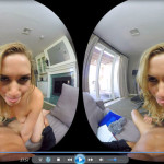 Mia Malkova face in Naughty America VR porn release