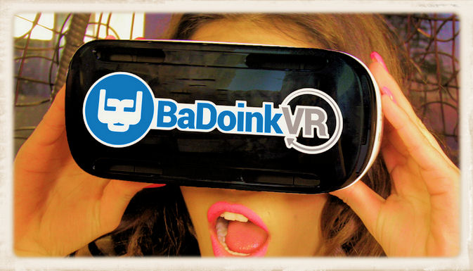 BaDoink VR branded goggles