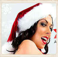 Rachel Starr little picture with Santa hat