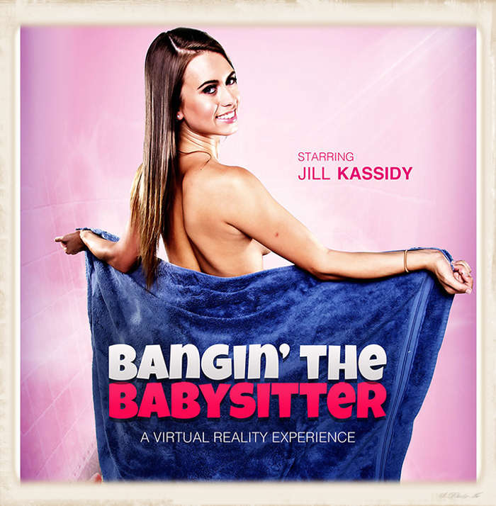 Banging the Babysitter VR scene starring Jill Kassidy for Naughty America VR