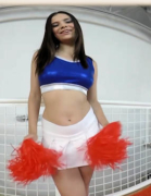 Violet Starr cheerleader