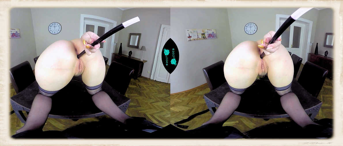 Angel Wicky's witch wand antics for CzechVR