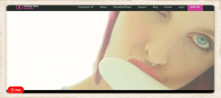 Virtual Real Passion header graphic