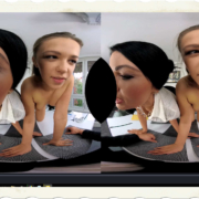 double face close-up VR porn movie CzechVR #176