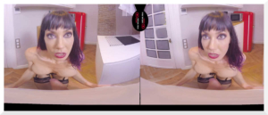 Many virtual porn viewers are very vocal in their appreciation for footage where the woman's close to the camera (without being too close). The sweetspot zone.