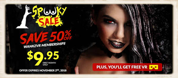 WankzVR VR porn special deal 