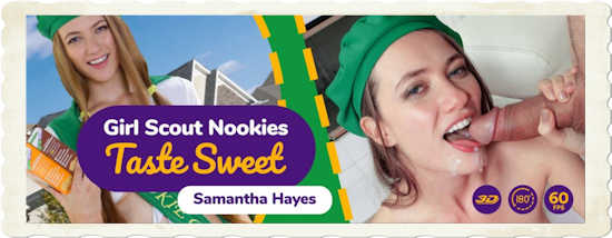 review header samantha hayes girl scout nookies taste sweet