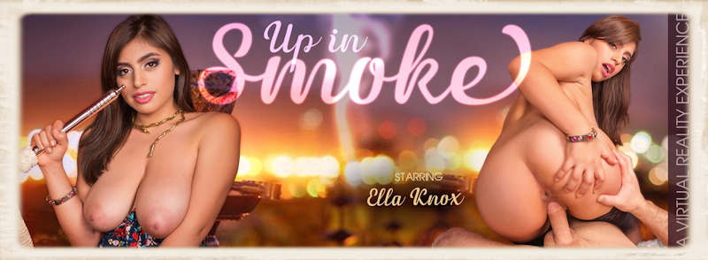 Ella Knox in the February 2019 VR Bangers' release, Up In Smoke