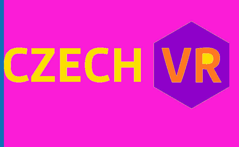 CzechVR pink logo for free scenes link list