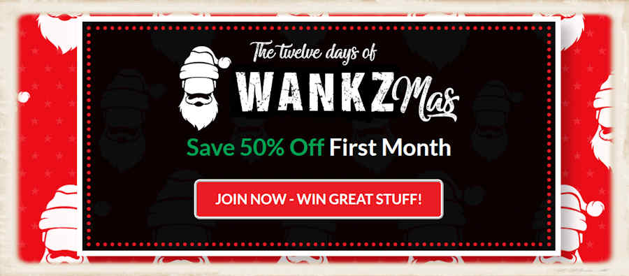 Twelve days wankzmas header graphic