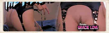Gracie Love StripzVR lingerie