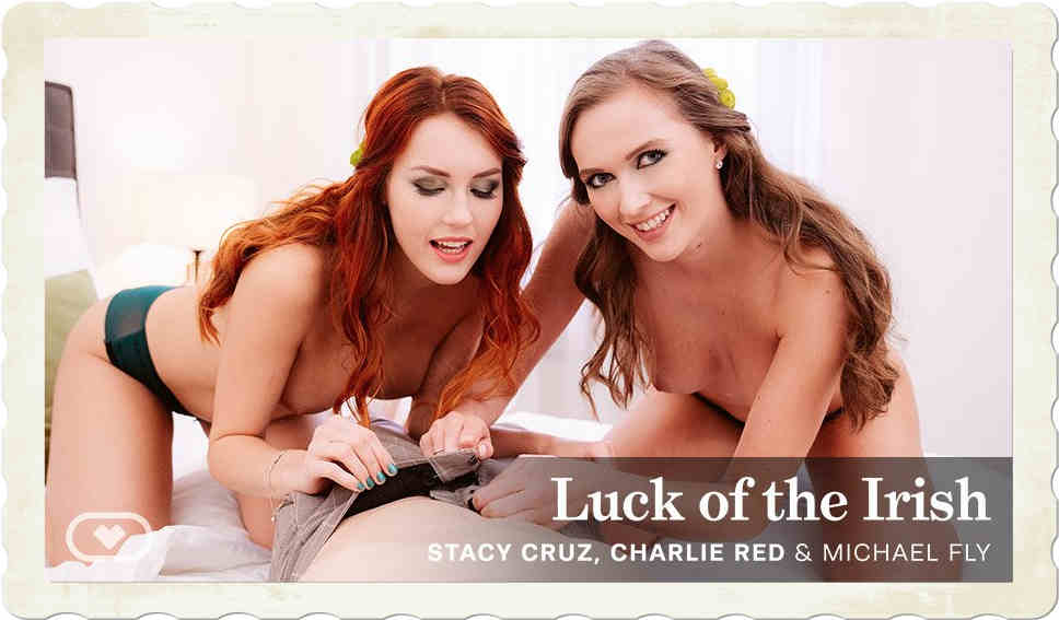 Luck of the Irish starring Stacy Cruz and Charlie Red and Mike Fly