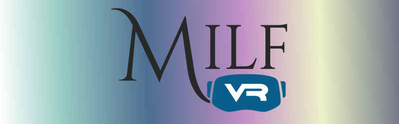 Milf VR beautiful logo gradient