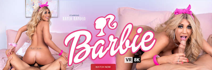Kayla Kayden is Barbie for VR Conk