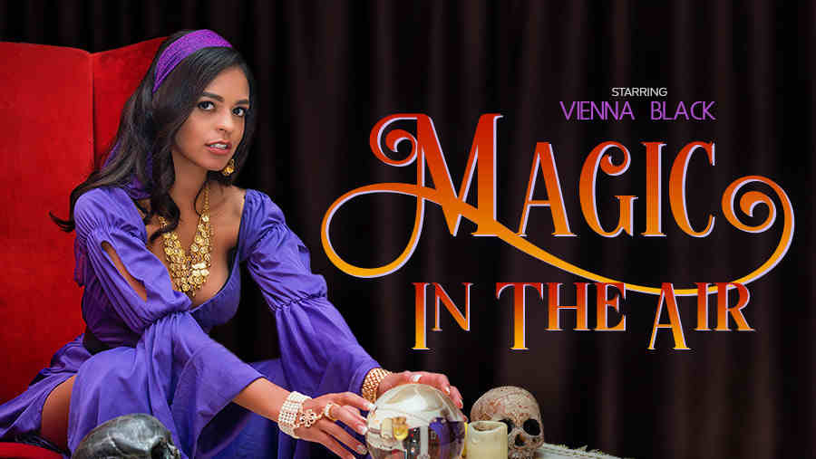 Vienna Black stars in Magic In The Air for the VR Conk studio