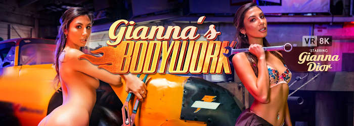 Gianna Dior Gianna's Bodywork preview by VR Bangers