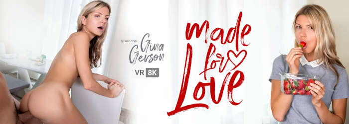 Made for Love preview starring Gina Gerson for VR Bangers