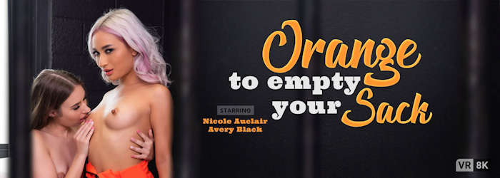 Orange to empty your sack VR Bangers scene preview Avery Black