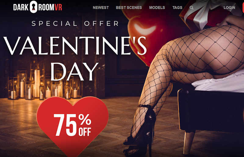 Dark Room VR Valentine's sale