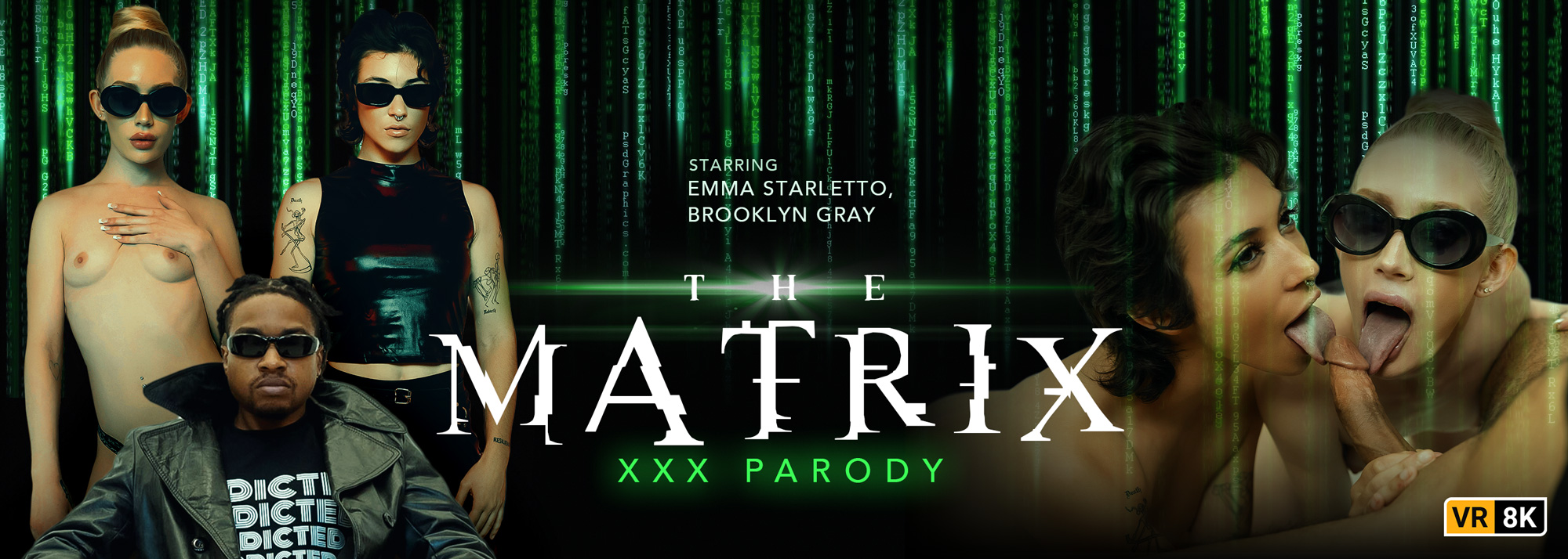 The Matrix XXX Parody starring Emma Starletto and Brooklyn Gray