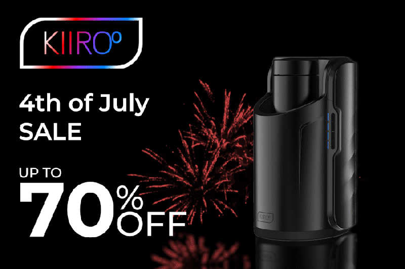 Kiiroo July 4th sale 2023